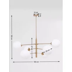 KARE Design Hängeleuchten-Hangeleuchte Planets 6