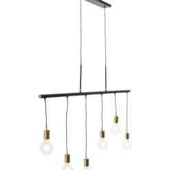 KARE Design Hängeleuchten-Hangeleuchte Pole Black Six