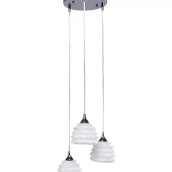 KARE Design Hängeleuchten-Hangeleuchte Ruffle Weis O 37Cm