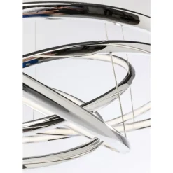 KARE Design Hängeleuchten-Hangeleuchte Saturn Led Chrome Big