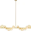 KARE Design Hängeleuchten-Hangeleuchte Scala Balls Brass 150Cm