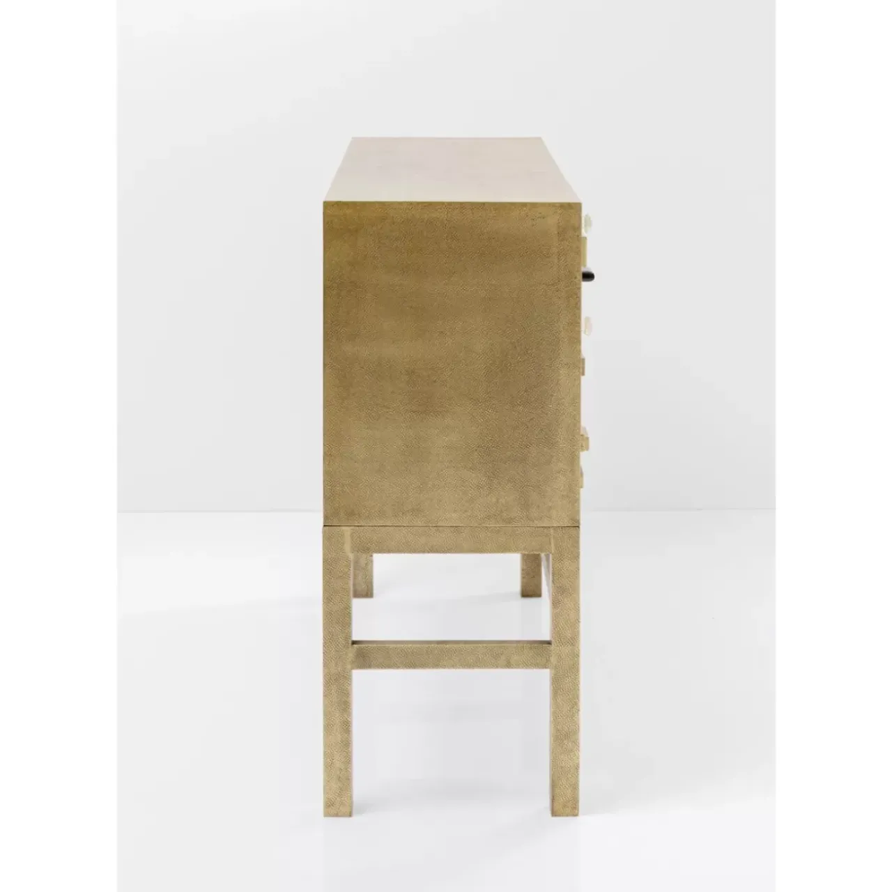 KARE Design Kommoden & Sideboards-Hochkommode Chalet Gold 13 Schube