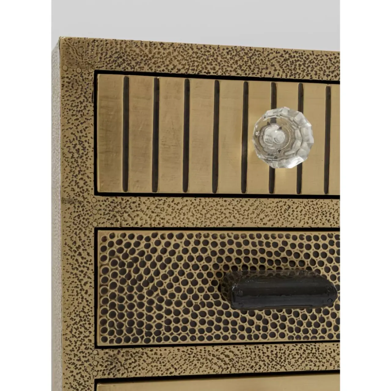 KARE Design Kommoden & Sideboards-Hochkommode Chalet Gold 13 Schube