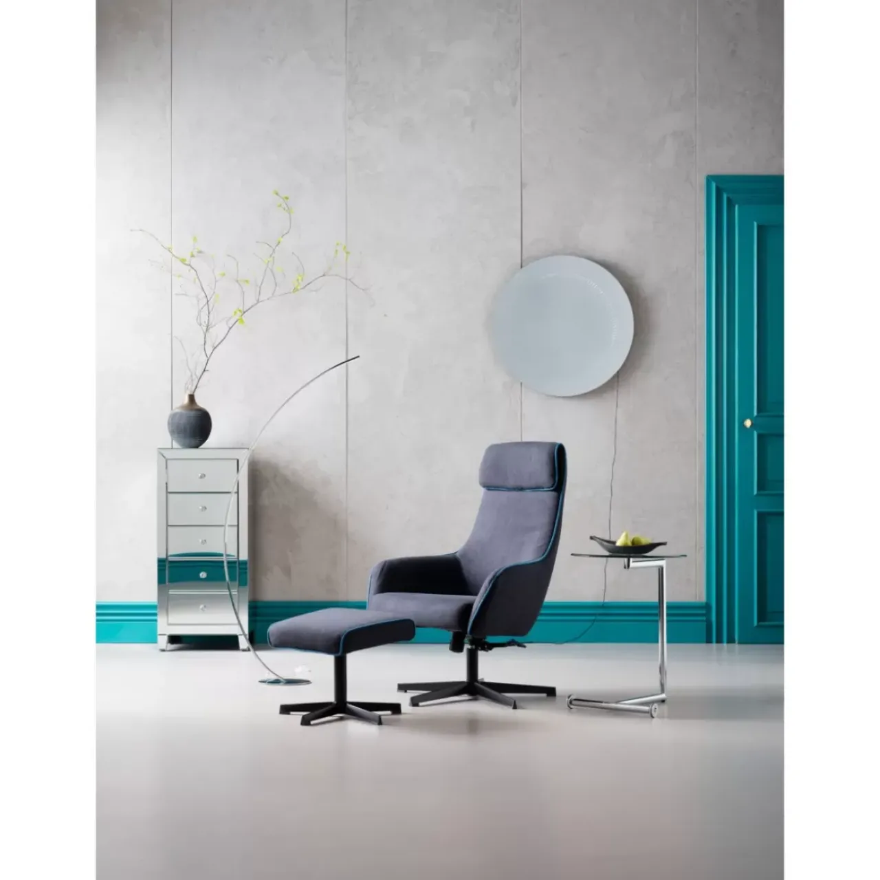KARE Design Kommoden & Sideboards-Hochkommode Luxury 5 Schube