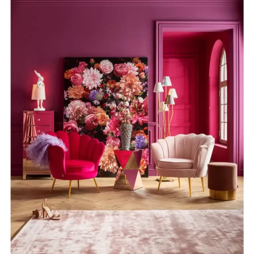 KARE Design Kommoden & Sideboards-Hochkommode Luxury Champagne 5 Schube
