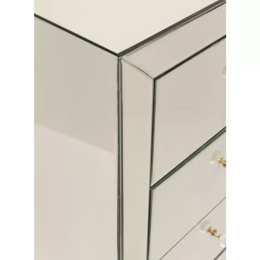 KARE Design Kommoden & Sideboards-Hochkommode Luxury Champagne 5 Schube