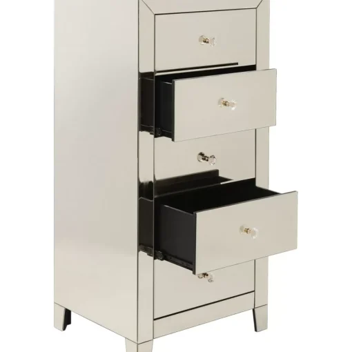 KARE Design Kommoden & Sideboards-Hochkommode Luxury Champagne 5 Schube