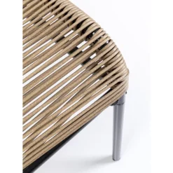 KARE Design Outdoormöbel-Hocker Acapulco Natur