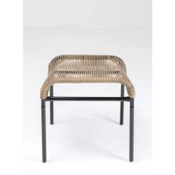 KARE Design Outdoormöbel-Hocker Acapulco Natur