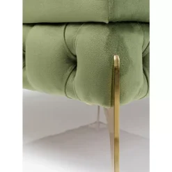 KARE Design Sitzbänke-Hocker Bellissima Velvet Grun 80