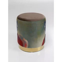 KARE Design Sitzbänke-Hocker Cherry Mr. Dog Brass O32Cm