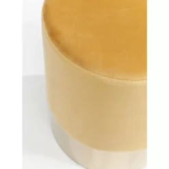 KARE Design Sitzbänke-Hocker Cherry Orange Brass O35Cm