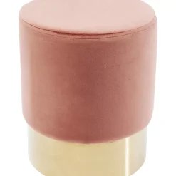 KARE Design Sitzbänke-Hocker Cherry Rose Brass O35Cm