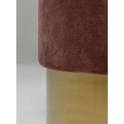 KARE Design Sitzbänke-Hocker Cherry Rose Brass O45Cm