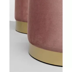 KARE Design Sitzbänke-Hocker Cherry Storage Rose Brass (2/Set)