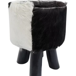 KARE Design Sitzbänke-Hocker Flint Stone Schwarz O35Cm