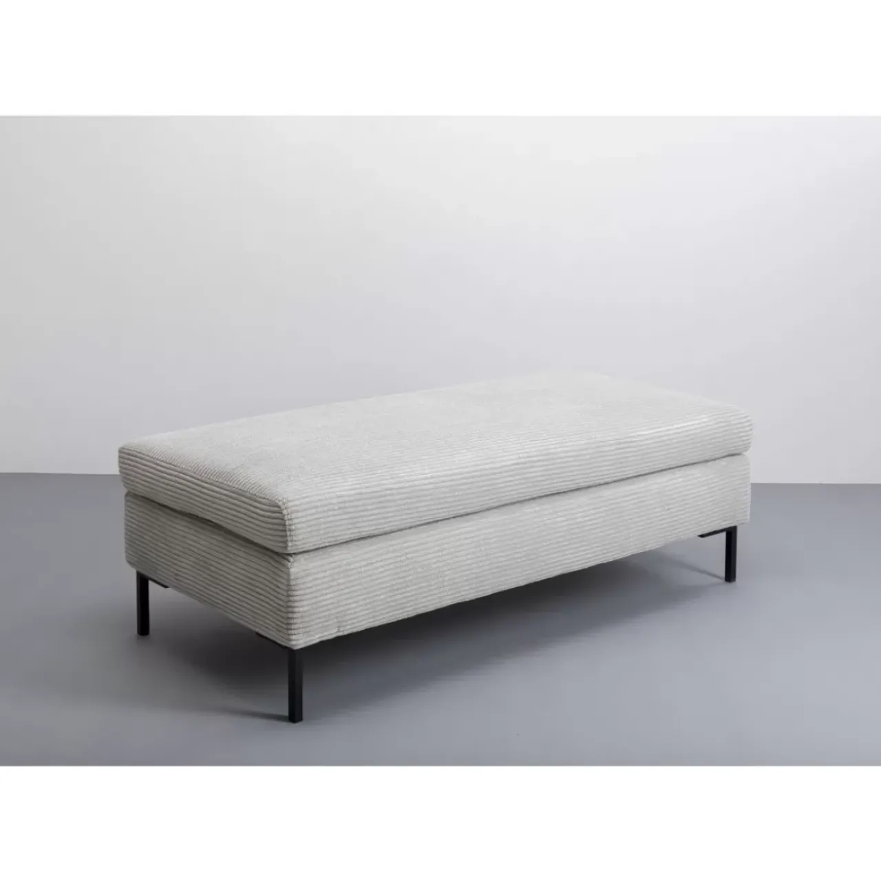 KARE Design Sitzbänke-Hocker Gianni Cord Grau