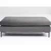 KARE Design Sitzbänke-Hocker Gianni Velvet Grau Schwarz