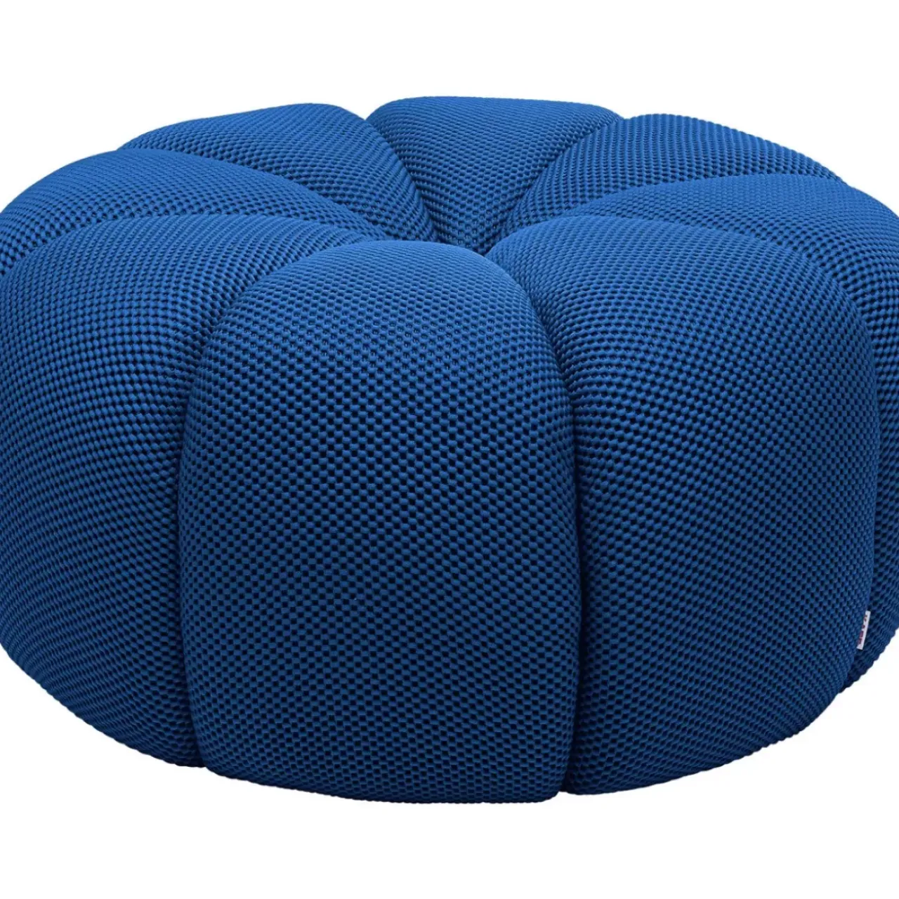 KARE Design Sitzbänke-Hocker Peppo Lounge Blau O80Cm