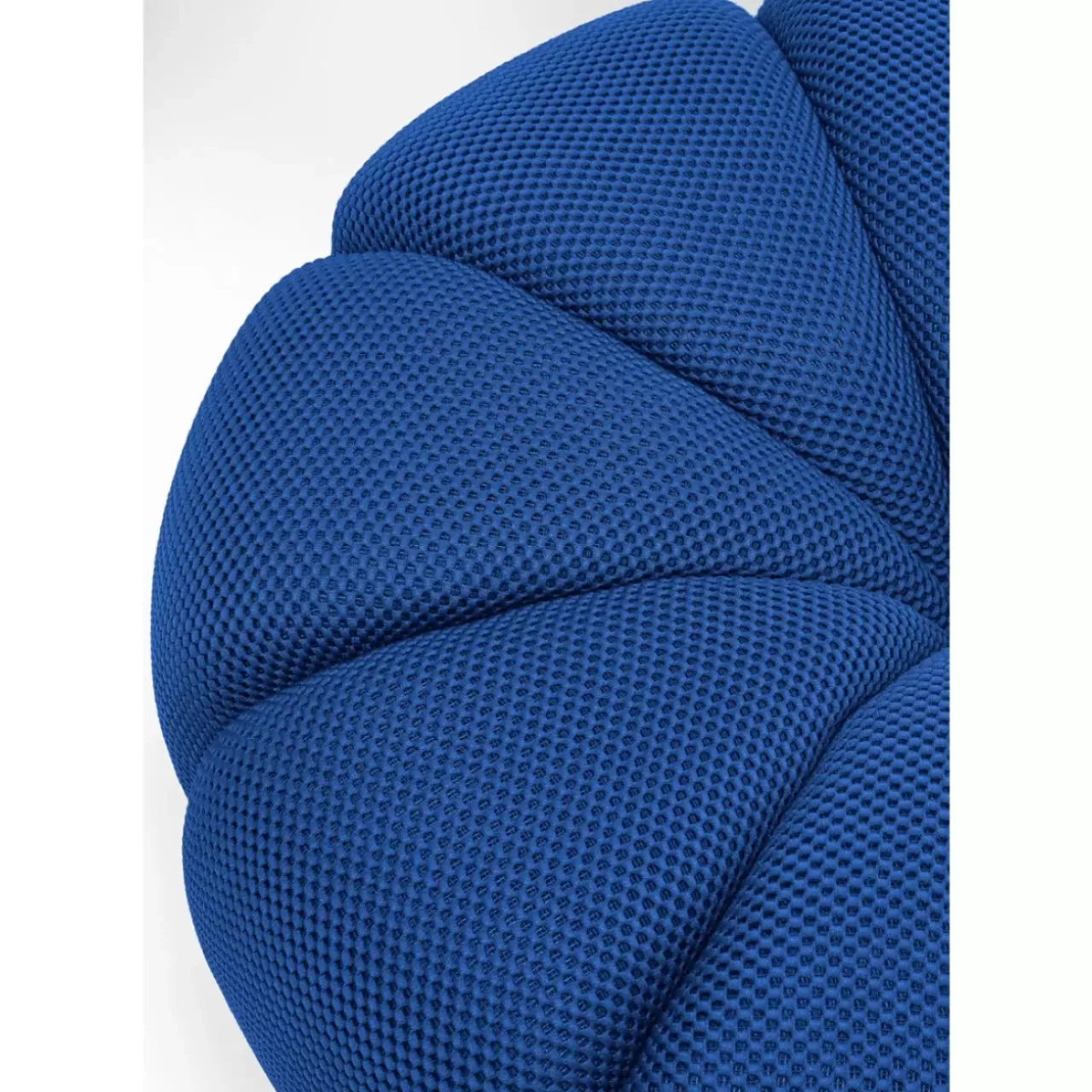 KARE Design Sitzbänke-Hocker Peppo Lounge Blau O80Cm