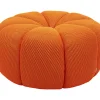 KARE Design Sitzbänke-Hocker Peppo Lounge Orange O80Cm