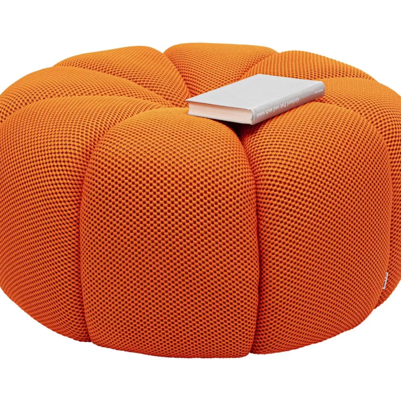 KARE Design Sitzbänke-Hocker Peppo Lounge Orange O80Cm