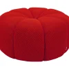 KARE Design Sitzbänke-Hocker Peppo Lounge Rot O80Cm