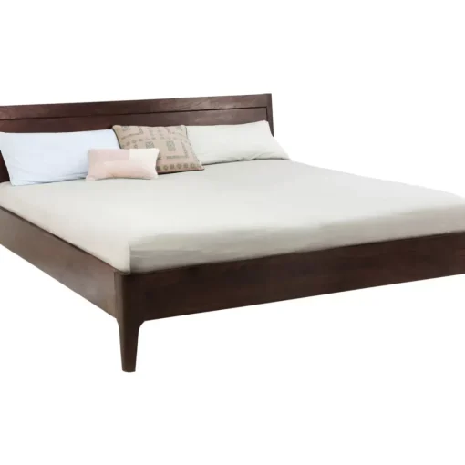 KARE Design Betten-Holzbett Brooklyn Walnut 160X200Cm