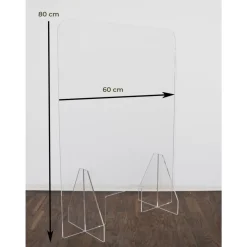 KARE Design Sonstiges & Zubehör Accessoires-Hygiene Schutz Basic Acryl 80*60*25Cm