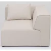 KARE Design Sofas & Couches-Infinity Ecke 100Cm Elements Creme Rechts