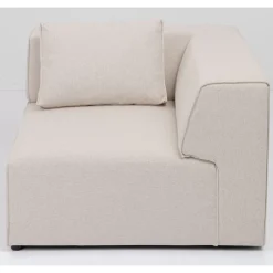 KARE Design Sofas & Couches-Infinity Ecke 100Cm Elements Creme Rechts