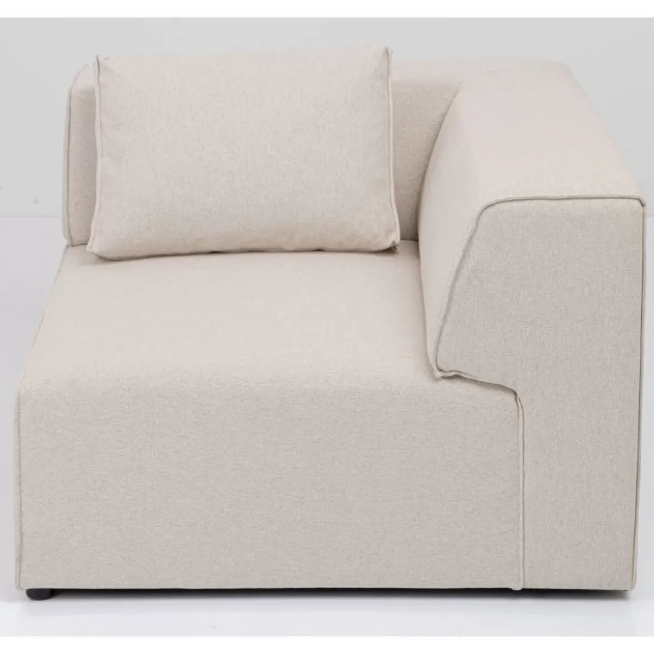 KARE Design Sofas & Couches-Infinity Ecke 100Cm Elements Creme Rechts