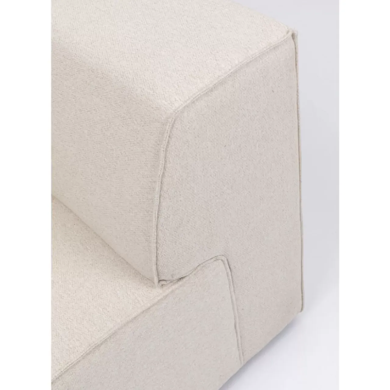 KARE Design Sofas & Couches-Infinity Ecke 100Cm Elements Creme Rechts