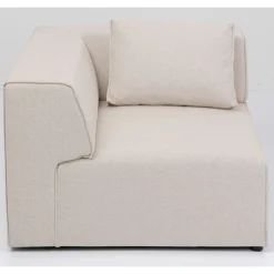 KARE Design Sofas & Couches-Infinity Ecke 100Cm Elements Creme Links