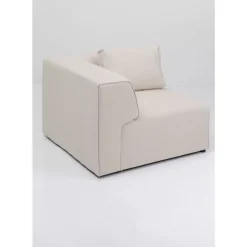 KARE Design Sofas & Couches-Infinity Ecke 100Cm Elements Creme Links
