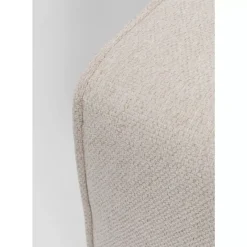 KARE Design Sitzbänke-Infinity Hocker Elements Creme 80X100Cm