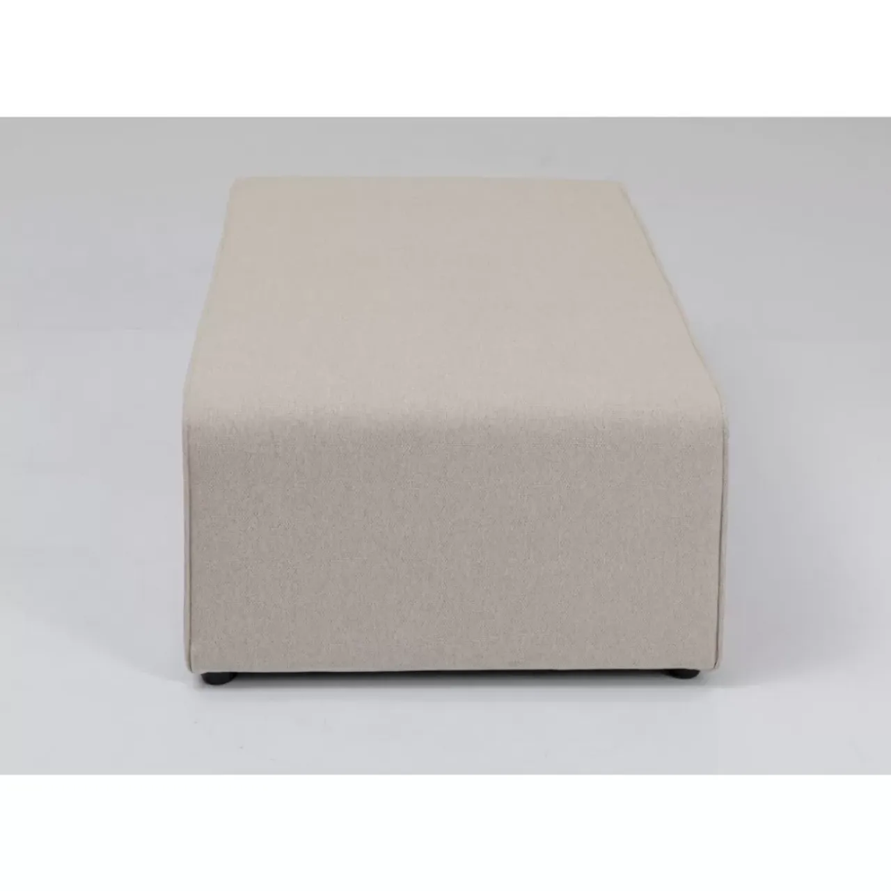 KARE Design Sitzbänke-Infinity Hocker Elements Creme 68X100Cm