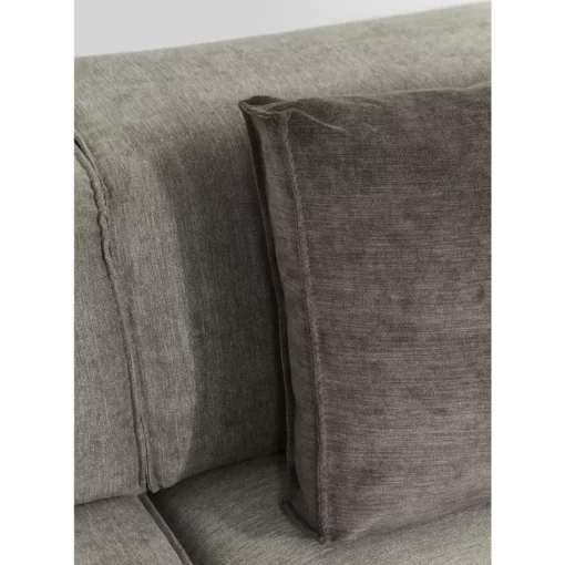 KARE Design Sofas & Couches-Infinity Ottomane Elements Grau Links
