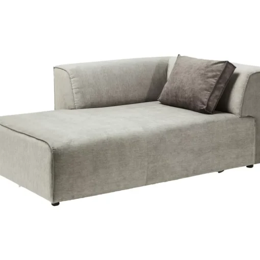 KARE Design Sofas & Couches-Infinity Ottomane Elements Grau Links