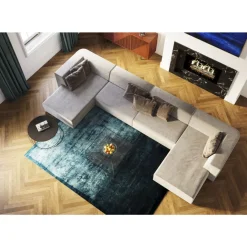 KARE Design Sofas & Couches-Infinity Ottomane Elements Grau Rechts