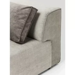 KARE Design Sofas & Couches-Infinity Ottomane Elements Grau Rechts