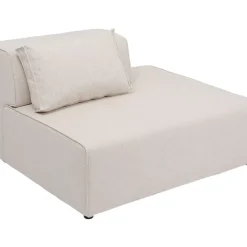 KARE Design Sofas & Couches-Infinity Ottomane Semi Elements Creme Rechts 120Cm
