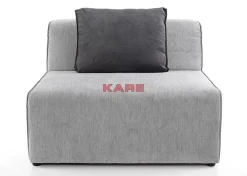 KARE Design Sofas & Couches-Infinity 2-Sitzer 100 Elements Grau