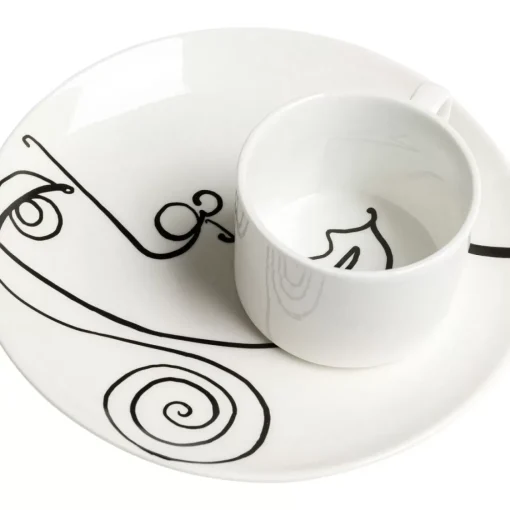 KARE Design Geschirr & Tischaccessoires-Kaffeetasse Viso Donna (2/Tlg.)