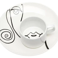 KARE Design Geschirr & Tischaccessoires-Kaffeetasse Viso Donna (2/Tlg.)
