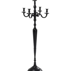 KARE Design Kerzenständer & Laternen-Kerzenleuchter Chalet Matt Schwarz 104