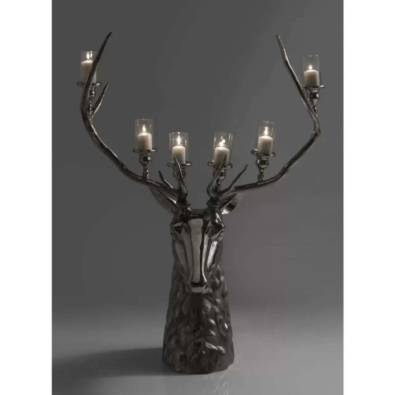 KARE Design Kerzenständer & Laternen-Kerzenleuchter Reindeer