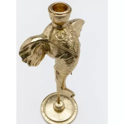 KARE Design Kerzenständer & Laternen-Kerzenständer Elephant Head Gold 36Cm