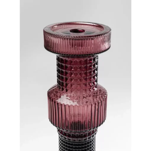 KARE Design Kerzenständer & Laternen-Kerzenständer Marvelous Duo Pink Grau 49Cm