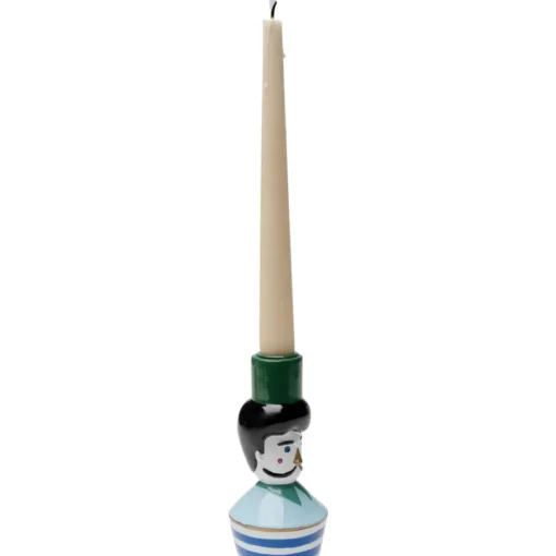 KARE Design Kerzenständer & Laternen-Kerzenständer Monsieur Mustache 16Cm